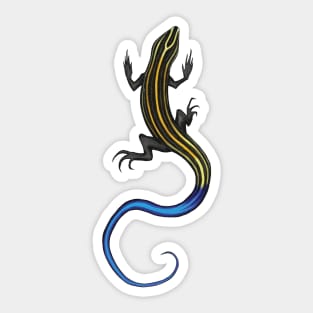 Blue-Tailed Skink Sticker